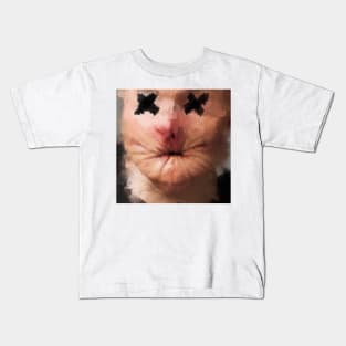 Eugene Root - Arseface Face Mask Kids T-Shirt